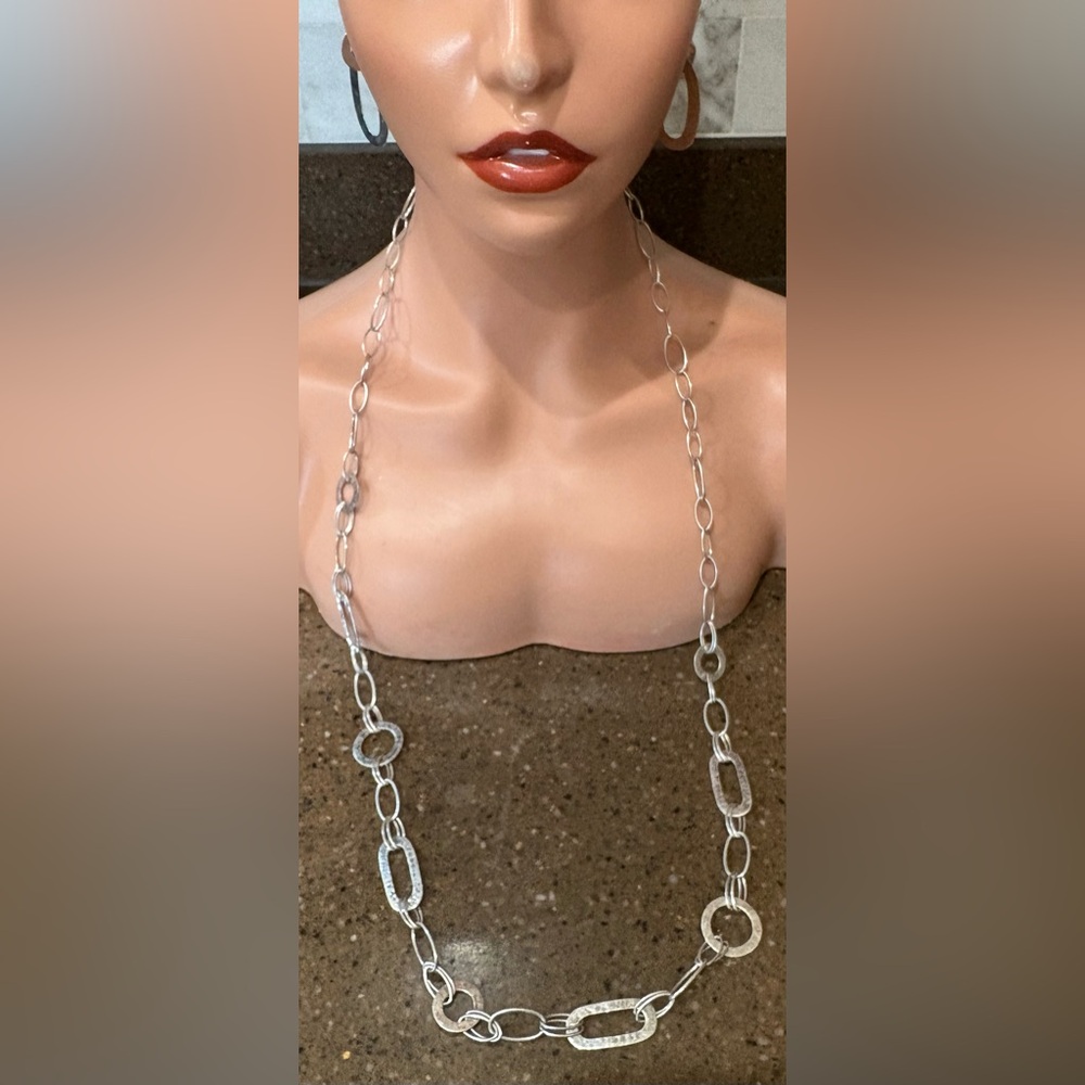 SET IPPOLITA ROMA 20” Necklace & matching earrings. Versatile Timeless